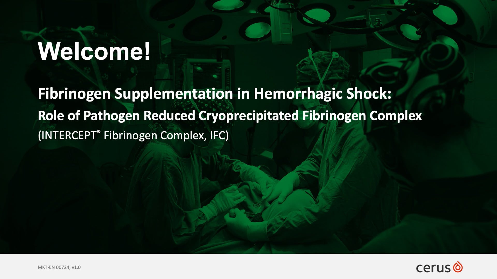 EAST 2024: Fibrinogen Supplementation in Hemorrhagic Shock, Role of IFC